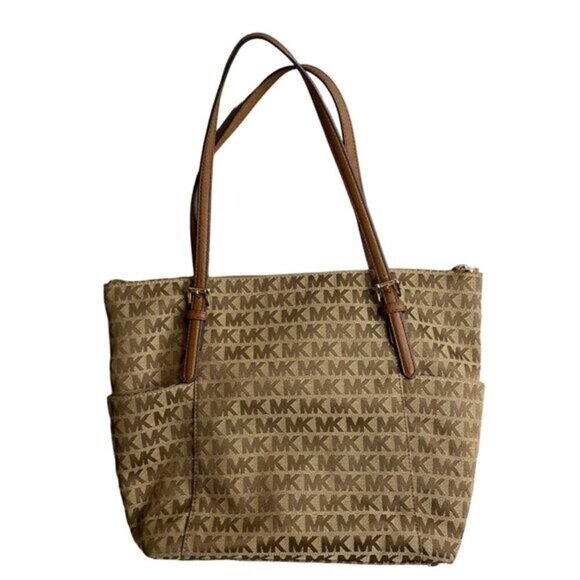 Michael Kors Jet‎ Set Travel Large Logo Tote Bag - Picture 1 of 6